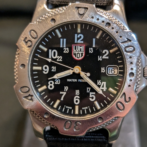 Rare Luminox H3mbm Vintage Diver - Picture 1 of 7